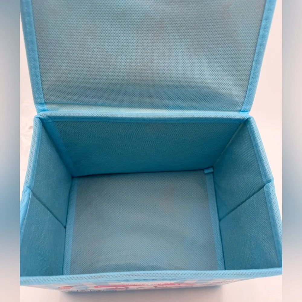 Cinnamoroll Blue Checkered Storage Box